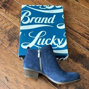 Lucky Brand Blue Boots